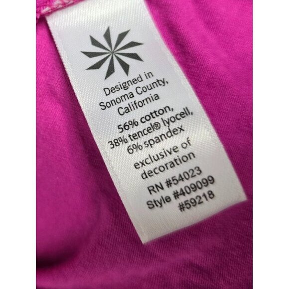 Athleta Katniss Hot Pink Casual Summer Dress - Picture 7 of 13